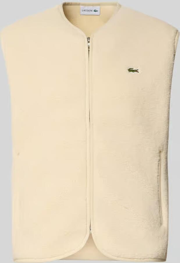Lacoste Regular fit bodywarmer met logo-applicatie