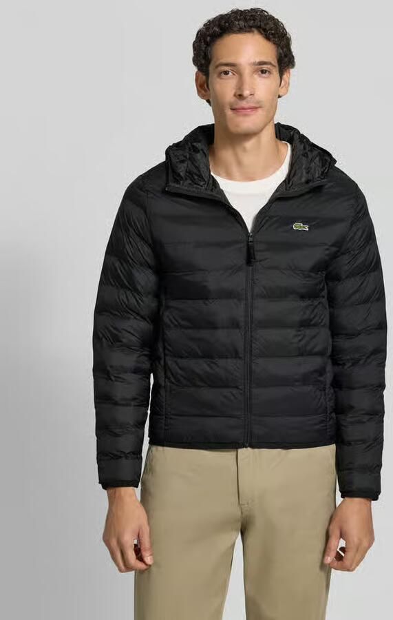 Lacoste Regular fit bomberjack met down-vulling - Foto 2