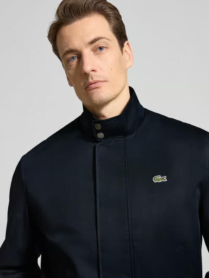 Lacoste Regular fit bomberjack met katoen model 'HARRINGTON' - Foto 2