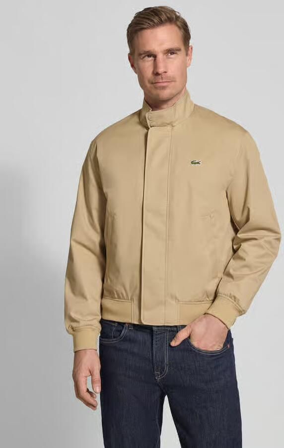 Lacoste Regular fit Bomberjack met Katoen Model 'HARRINGTON' - Foto 2