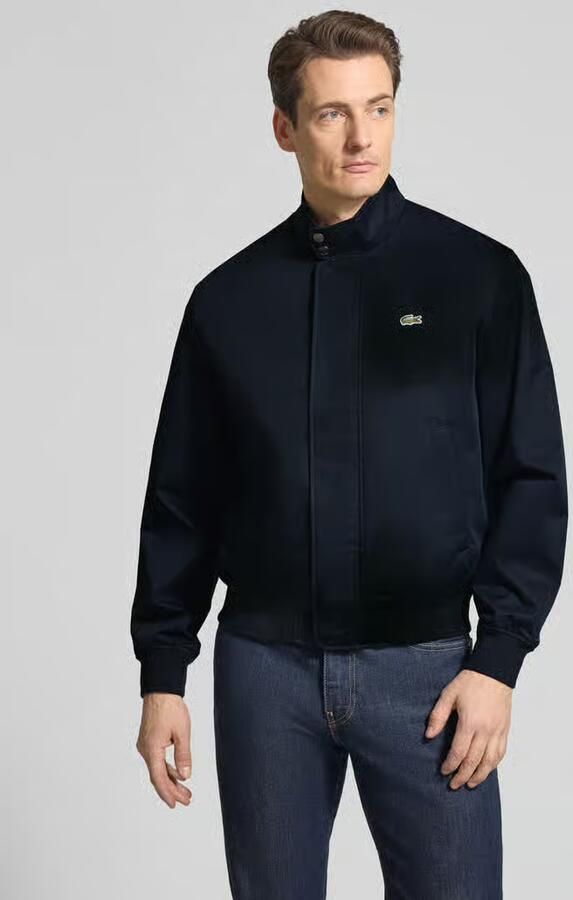 Lacoste Regular fit Bomberjack met Katoen Model 'HARRINGTON' - Foto 3