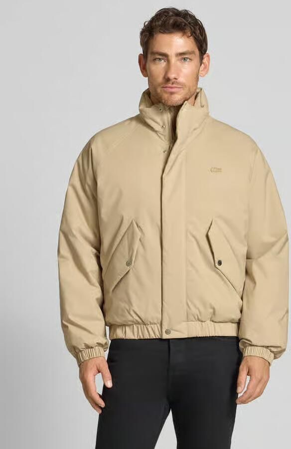 Lacoste Regular fit bomberjack met opstaande kraag - Foto 2