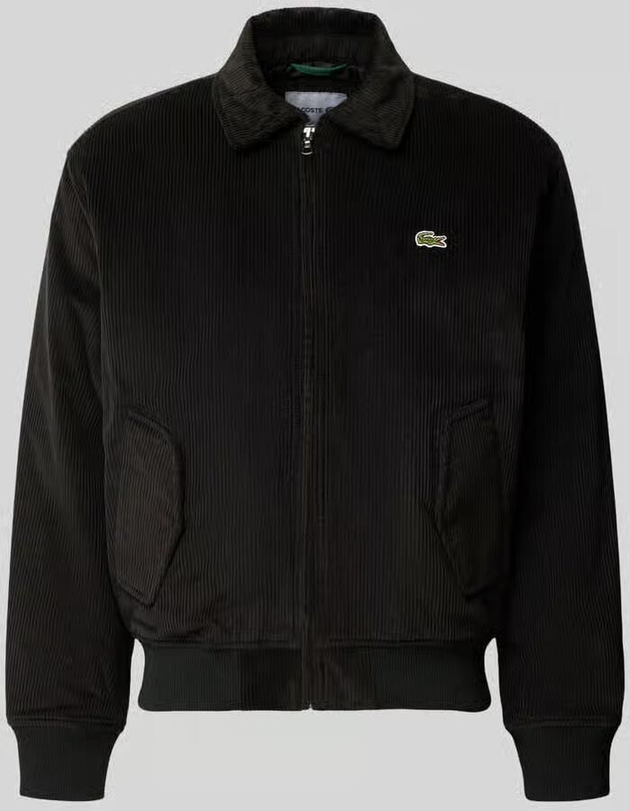 Lacoste Windjack Blouson aviateur rembourré en velours côtelé