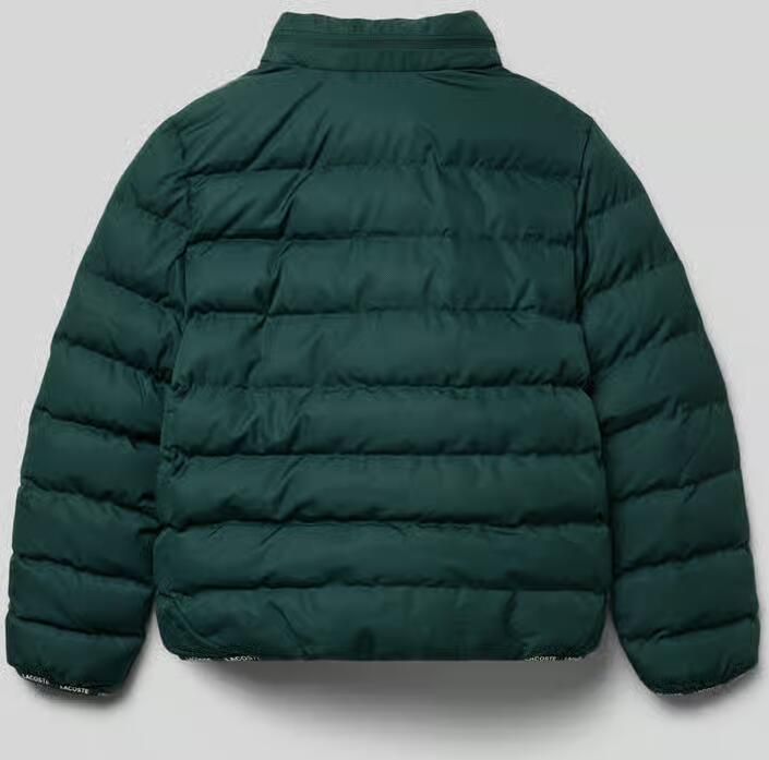 Lacoste Regular fit donsjack met opstaande kraag en geïntegreerde capuchon