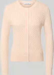Lacoste Regular fit gebreid jack van katoenmix
