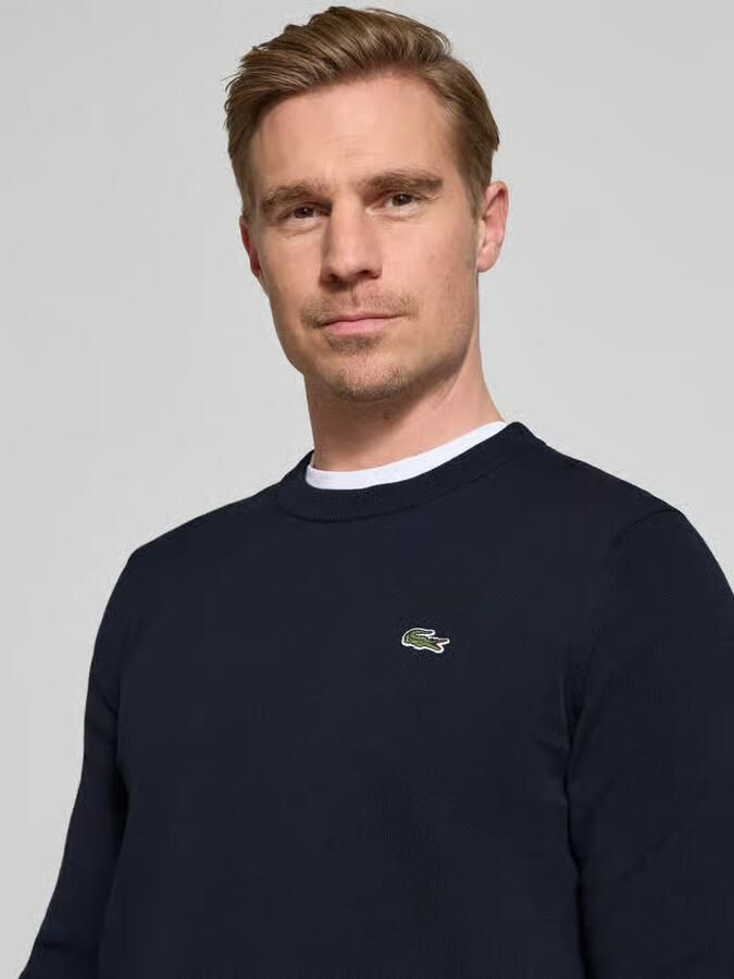 LACOSTE Heren Truien & Vesten Regular Fit Crew Neck Sweater Donkerblauw - Foto 11
