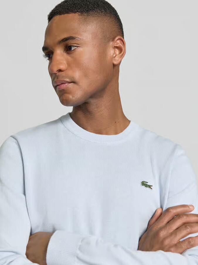 Lacoste Regular fit gebreide pullover van katoenmix - Foto 2