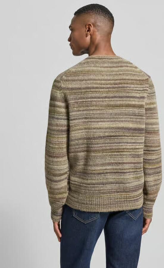Lacoste Regular fit gebreide pullover van wolmix