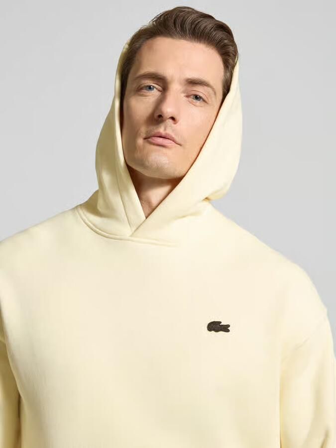 Lacoste Regular fit hoodie van puur katoen - Foto 2