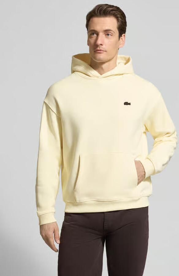 Lacoste Regular fit hoodie van puur katoen - Foto 3