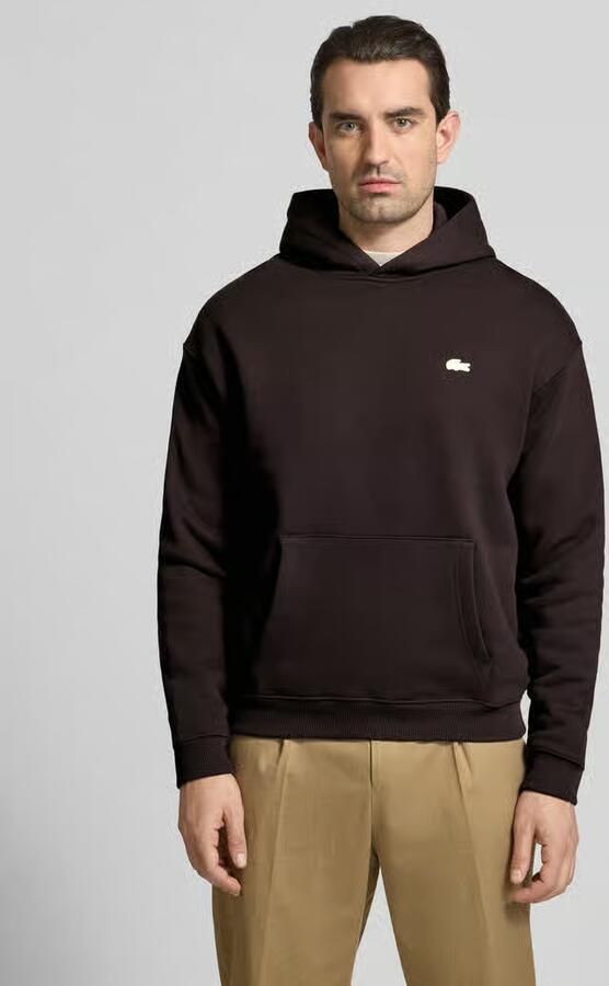 Lacoste Regular fit hoodie van puur katoen - Foto 4