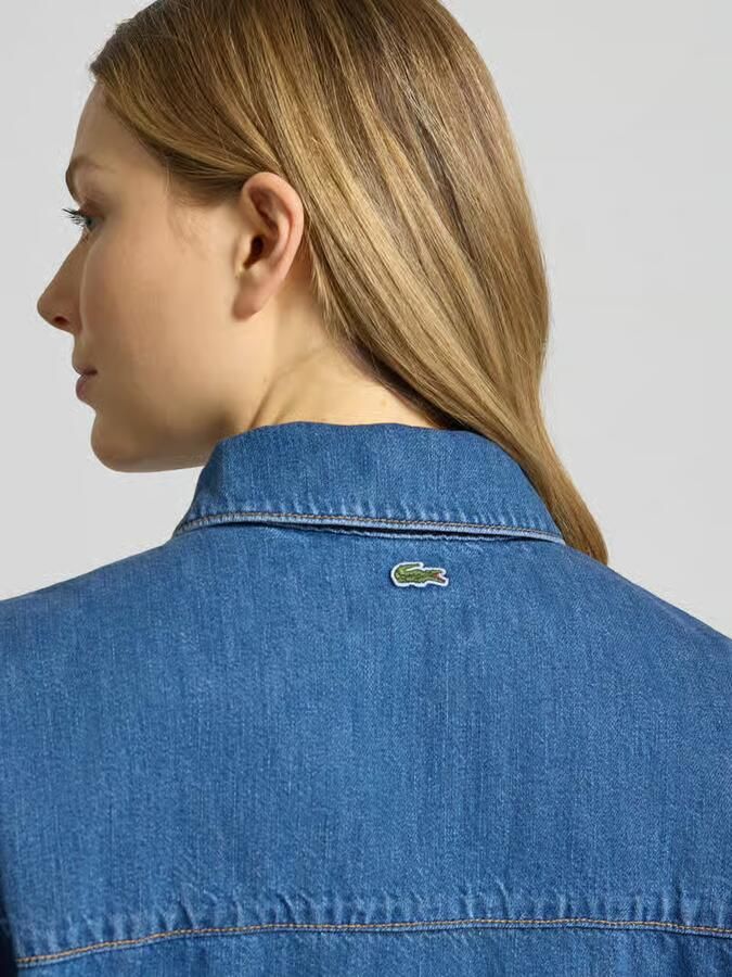 Lacoste regular fit jeansblouse van puur katoen - Foto 2