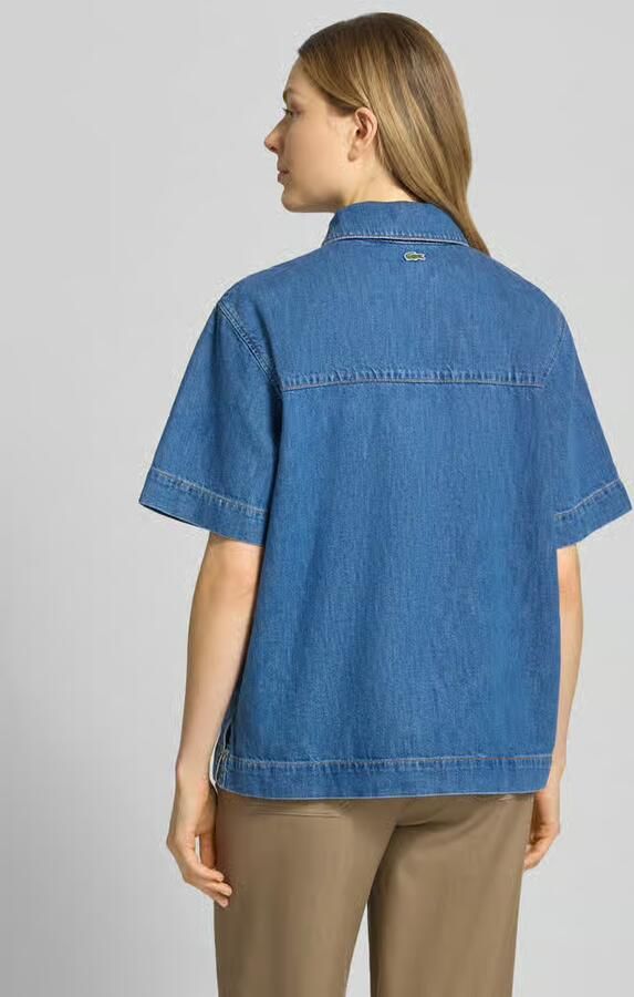 Lacoste regular fit jeansblouse van puur katoen - Foto 2