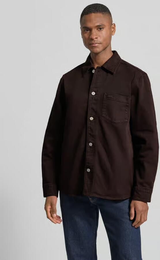 Lacoste Regular fit jeansjack van puur katoen - Foto 2