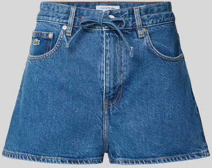Lacoste regular fit jeansshorts van puur katoen - Foto 2