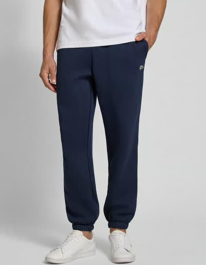 Lacoste regular fit joggingbroek van katoenmix - Foto 2