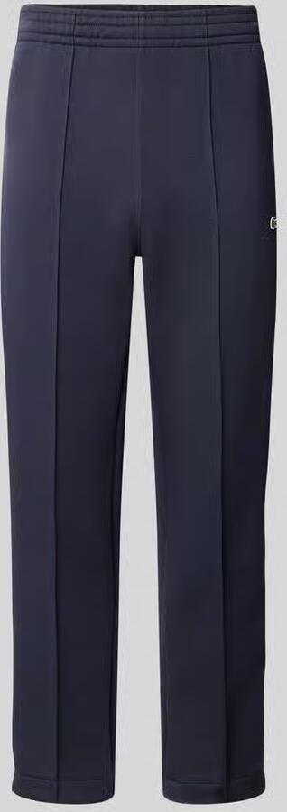Lacoste regular fit jogpants van katoenmix