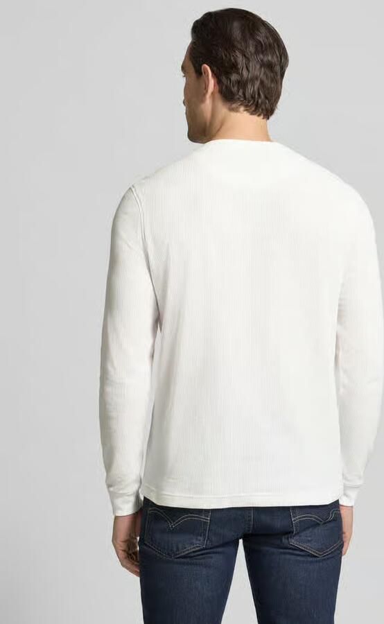 Lacoste Regular fit shirt met lange mouwen van katoenmix model 'SERAFINO' - Foto 5