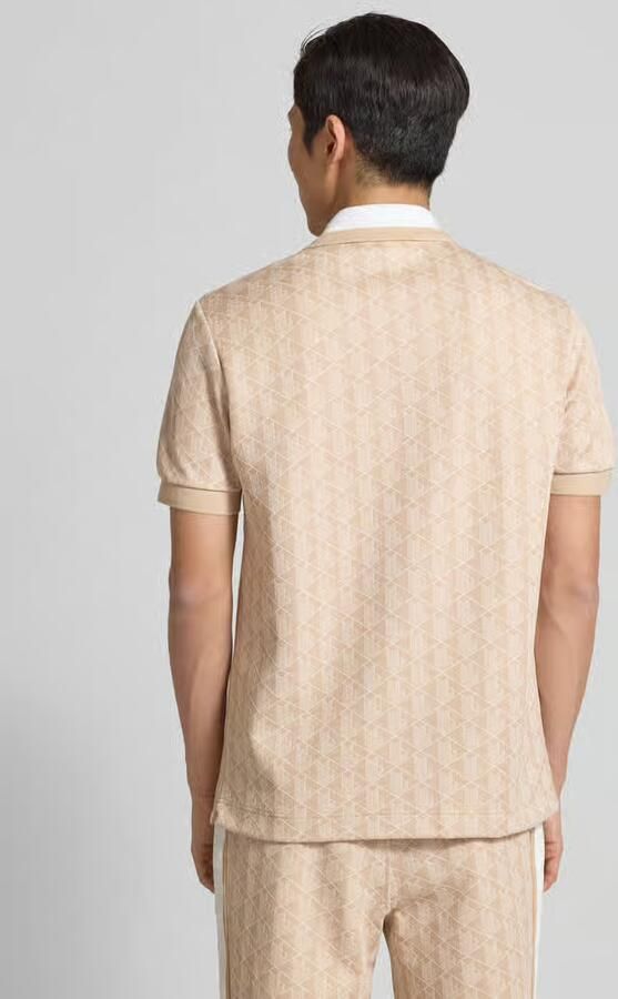 Lacoste Regular Fit poloshirt met katoen-aandeel