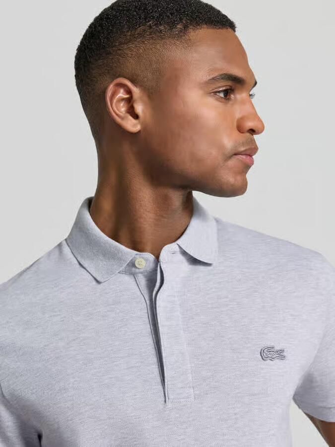 Lacoste Grijze poloshirt met korte mouwen Gray Heren - Foto 2