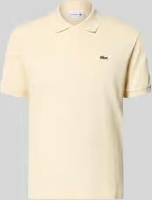 Lacoste regular fit poloshirt van katoenmix