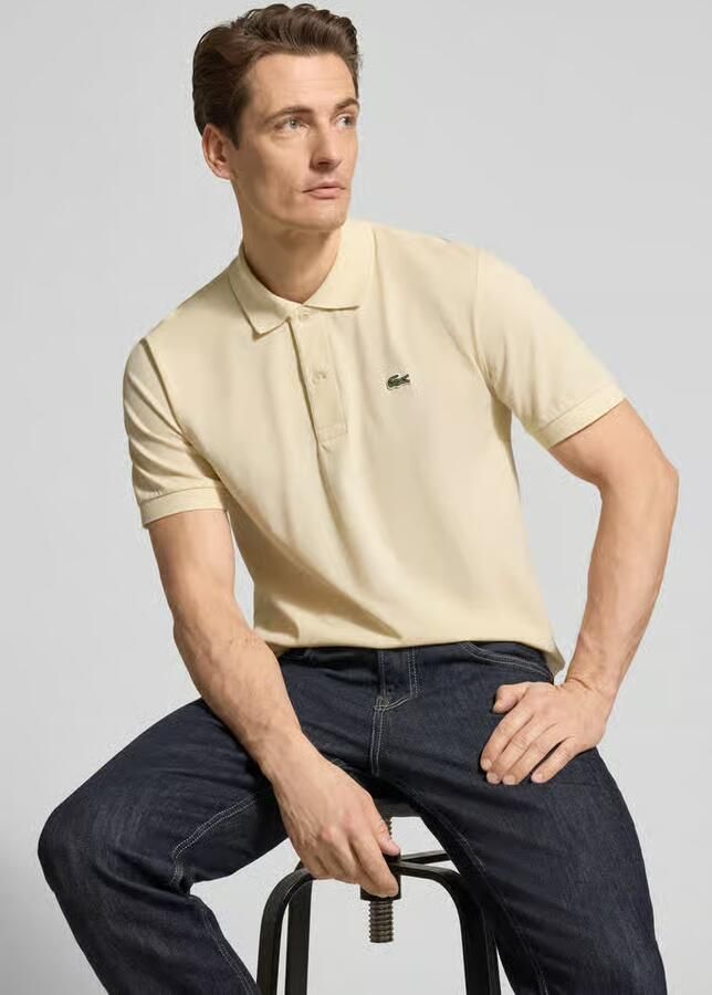 Lacoste Regular fit poloshirt van katoenmix - Foto 2