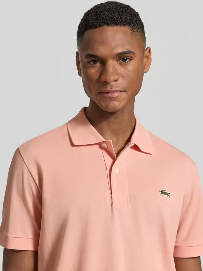 Lacoste regular fit poloshirt van katoenmix