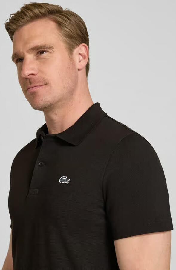 Lacoste Polo Shirt Korte Mouw Poloshirt van katoenmix met normale pasvorm - Foto 7