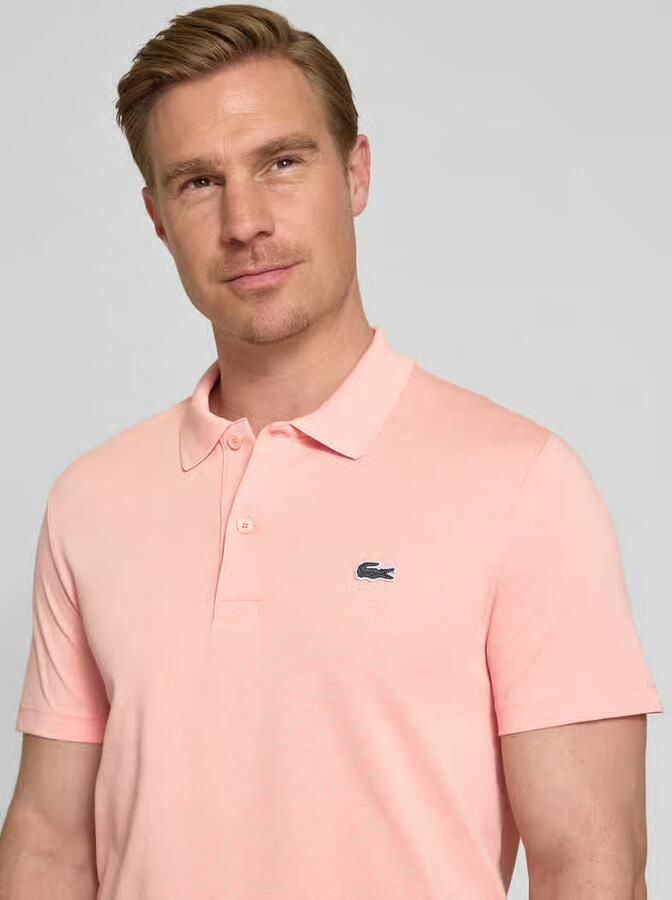Lacoste regular fit poloshirt van katoenmix