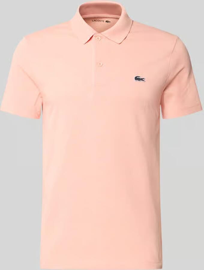 Lacoste regular fit poloshirt van katoenmix - Foto 2
