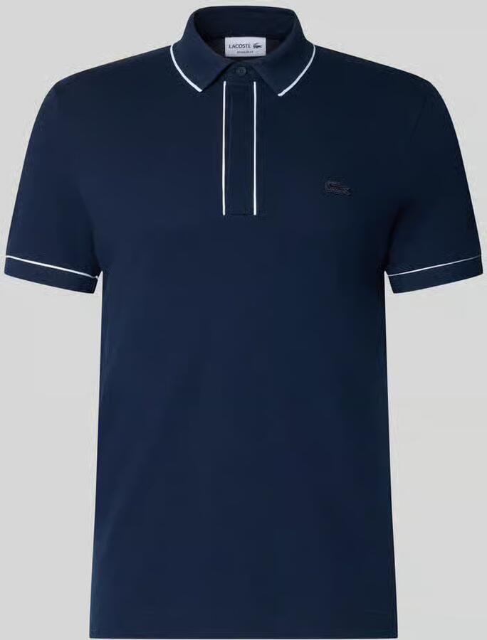 Lacoste regular fit poloshirt van katoenmix