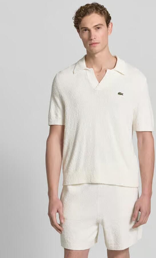 Lacoste regular fit poloshirt van katoenmix - Foto 3