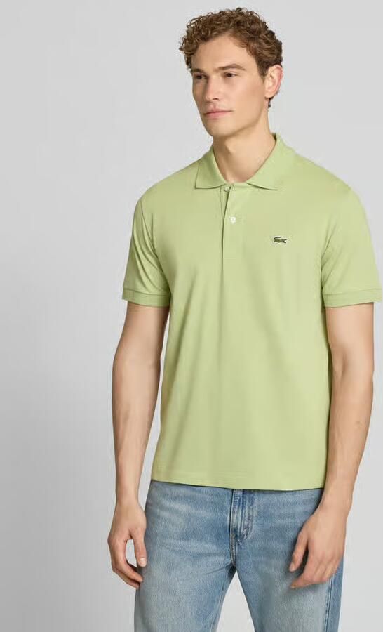 Lacoste regular fit poloshirt van katoenmix - Foto 2