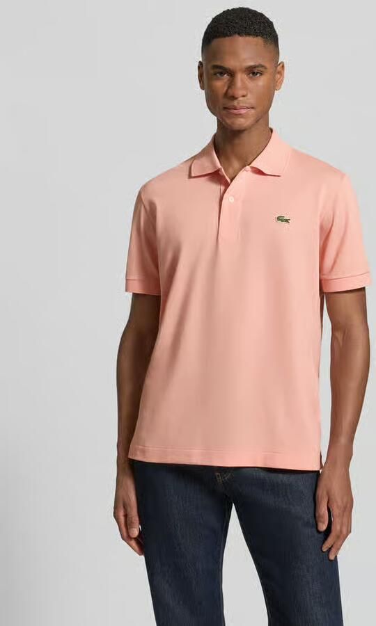 Lacoste regular fit poloshirt van katoenmix - Foto 2