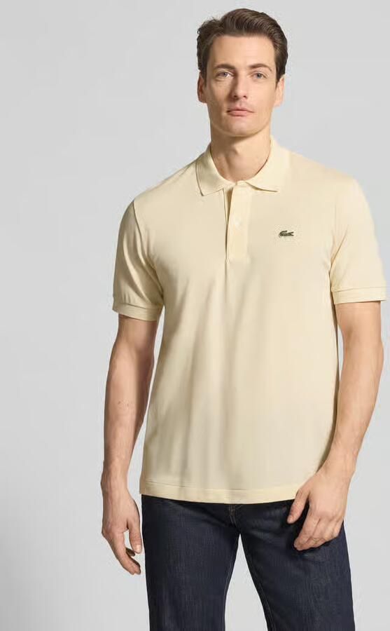 Lacoste regular fit poloshirt van katoenmix - Foto 3