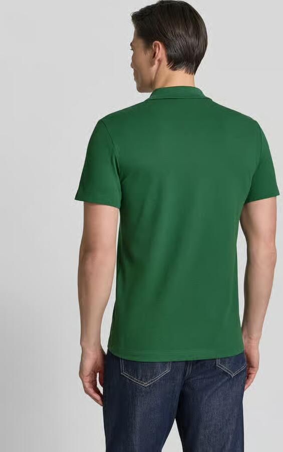 Lacoste Polo Shirt Korte Mouw Poloshirt Breathable Donkergroen - Foto 4