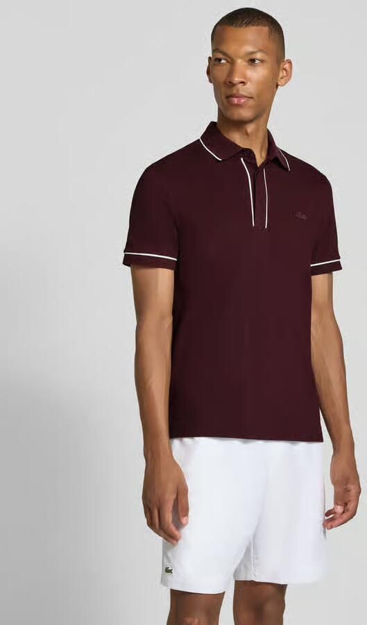 Lacoste regular fit poloshirt van katoenmix - Foto 4