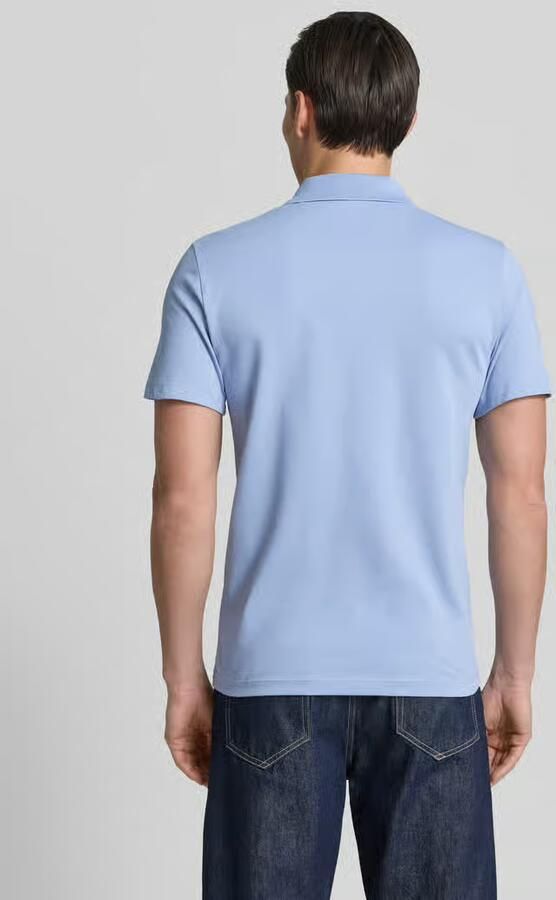 Lacoste T-shirt Poloshirt Breathable Lichtblauw - Foto 6