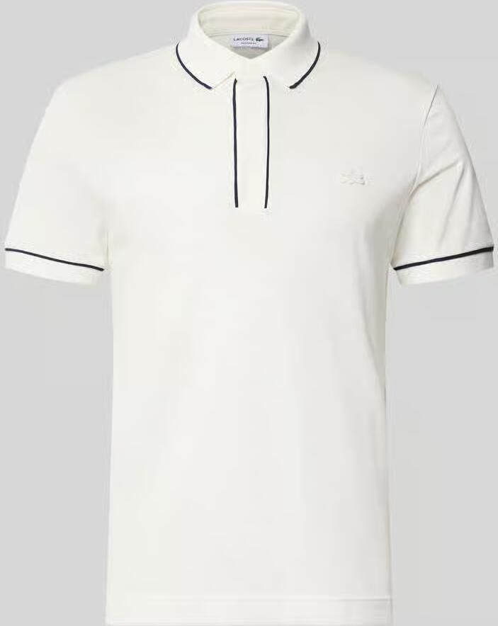 Lacoste regular fit poloshirt van katoenmix model 'CHEMISE' - Foto 2