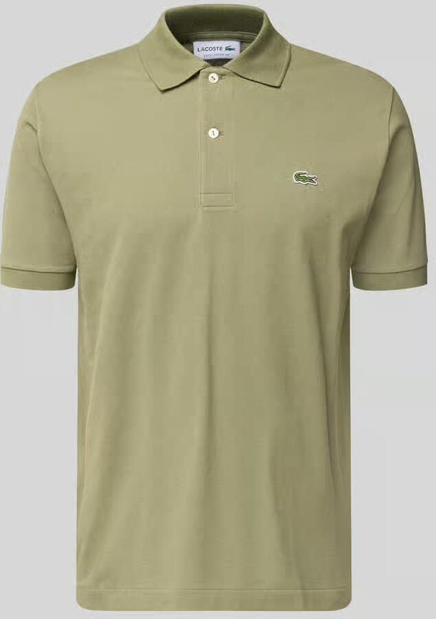 Lacoste Classic fit poloshirt met labeldetail model 'CORE'