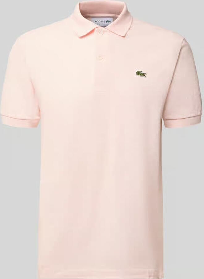 LACOSTE Heren Polo's & T-shirts Original L 12.12 Poloshirt Slim Fit Lichtroze - Foto 14
