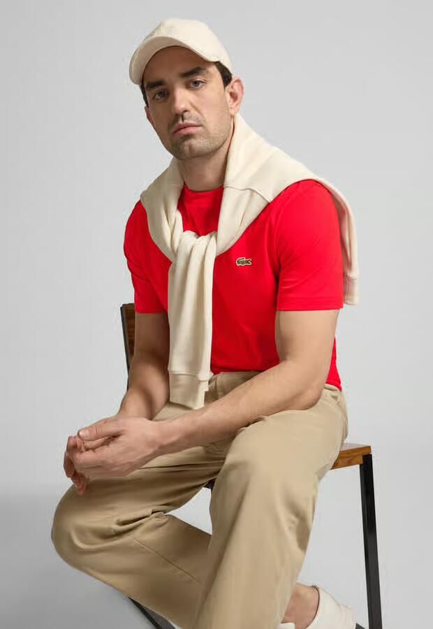 Lacoste Regular fit poloshirt van puur katoen - Foto 2