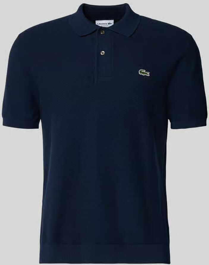Lacoste Regular fit poloshirt van puur katoen