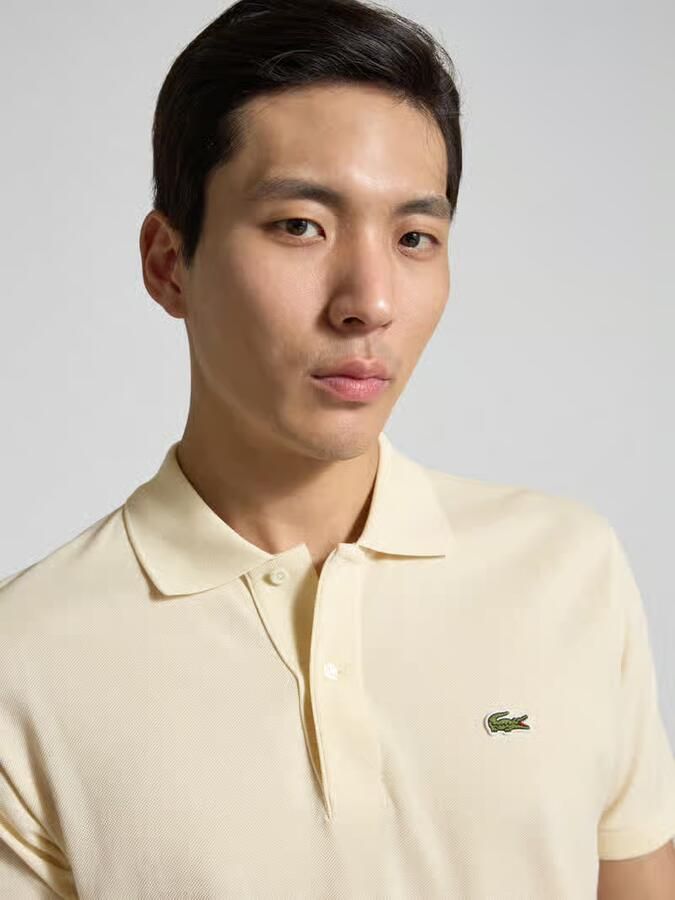 Lacoste Regular Fit poloshirt van puur katoen