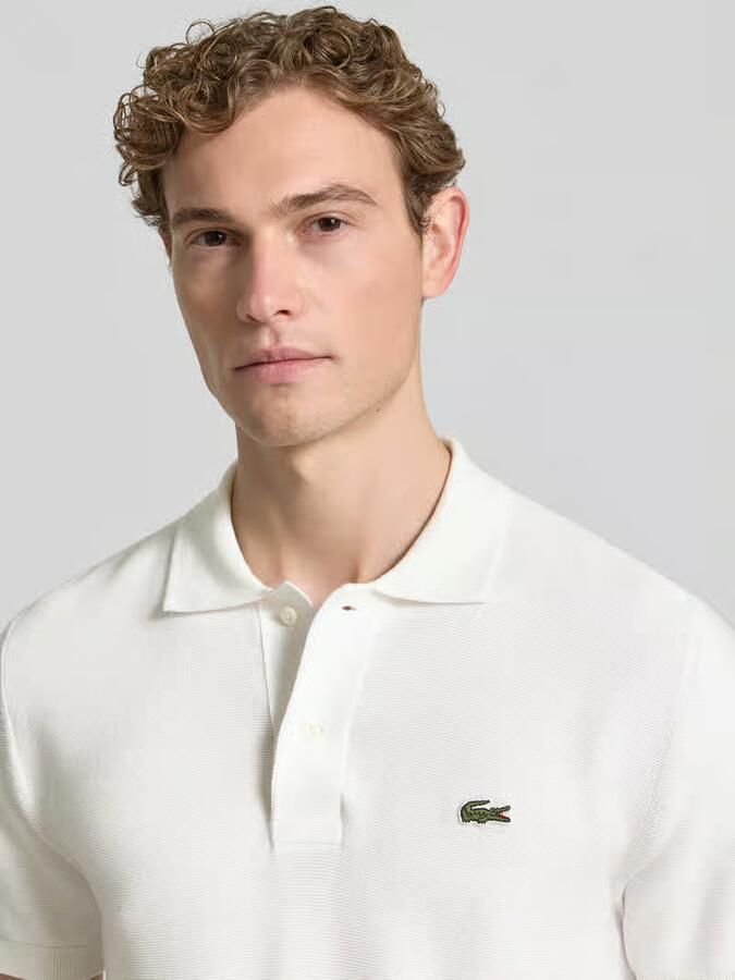 Lacoste Polo Shirt Korte Mouw Klassiek gebreid poloshirt