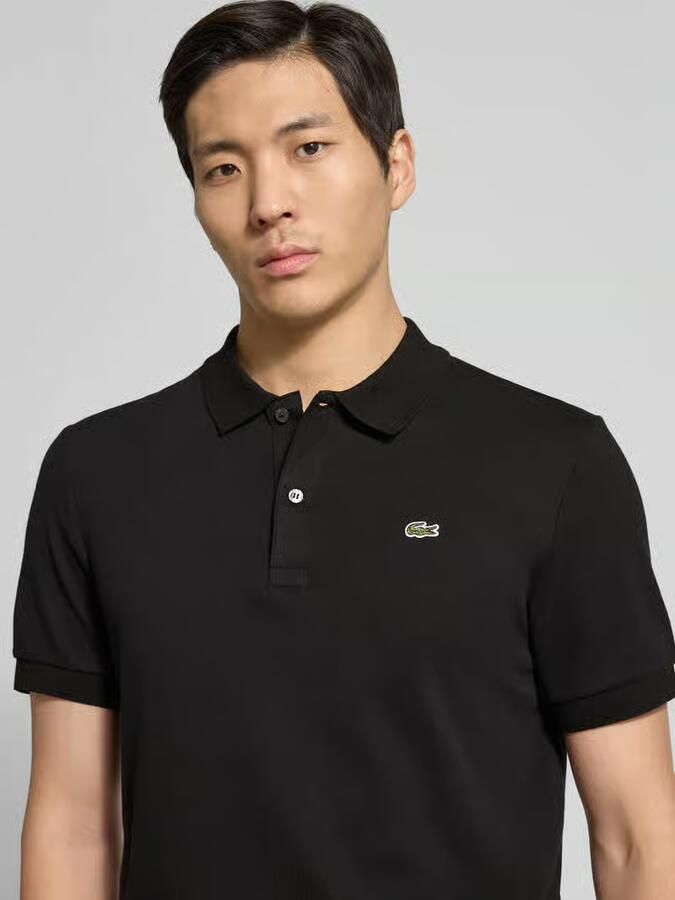 Lacoste Poloshirt Jersey met klassiek -krokodilborduursel op borsthoogte