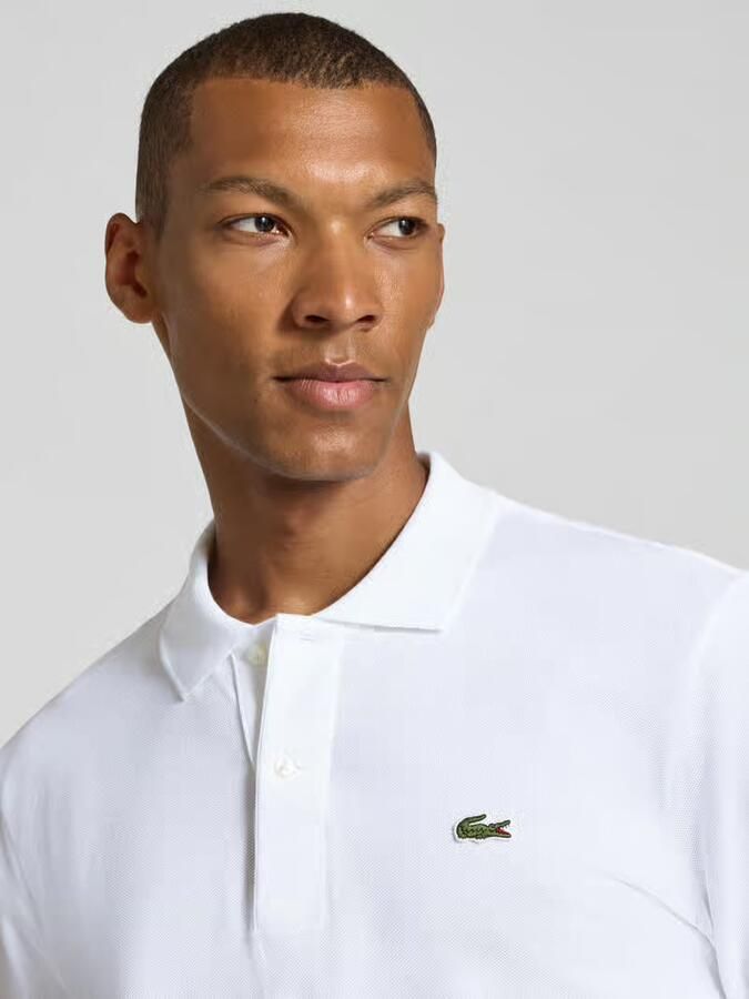 Lacoste Classic fit poloshirt met labeldetail model 'POLO LANGARM' - Foto 3