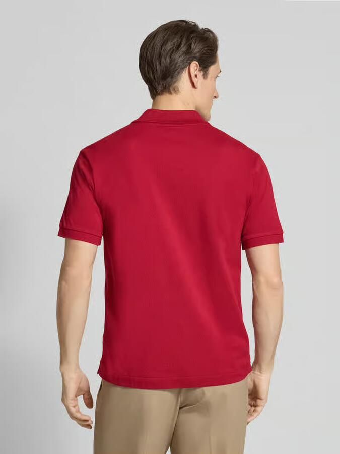 Lacoste Klassieke Katoenen Polo met Moeder van Parel Knopen Red Heren - Foto 11