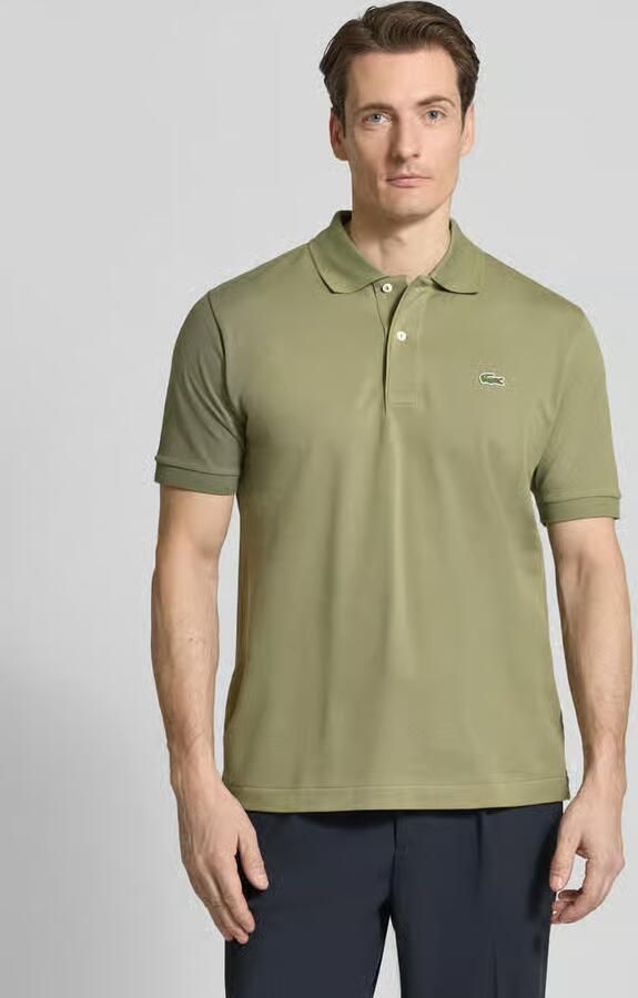 Lacoste Classic fit poloshirt met labeldetail model 'CORE' - Foto 5