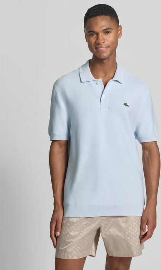 Lacoste Regular Fit poloshirt van puur katoen - Foto 5